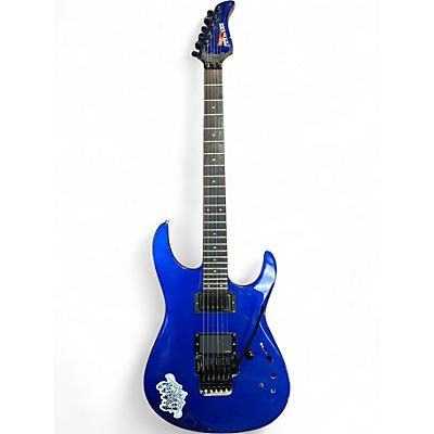 Used Fernandes REVOLVER Blue Solid Body Electric Guitar