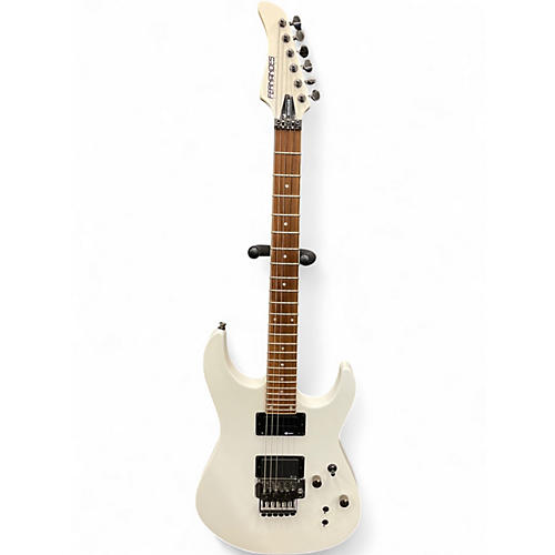 Used Fernandes REVOLVER PRO-81 White Solid Body Electric Guitar White