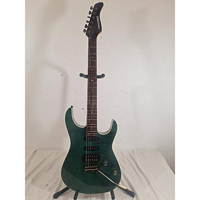 Fernandes Used Fernandes S Style HSS Green Solid Body Electric Guitar