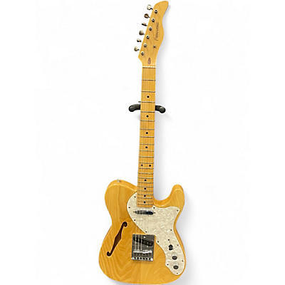Used Fernandes TE3 Natural Hollow Body Electric Guitar