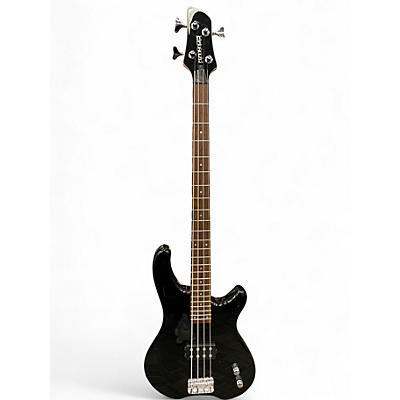 Used Fernandes TREMOR 4X Black Electric Bass Guitar