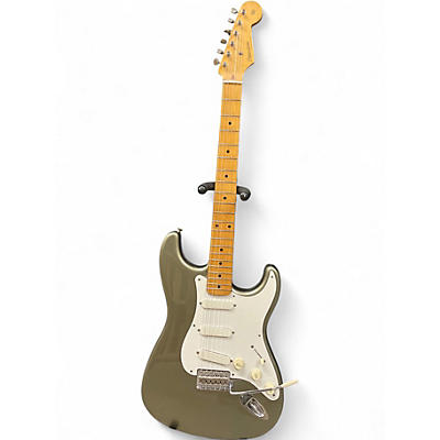 Used Fernandes The Revival Strat Aztec Gold Solid Body Electric Guitar