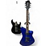 Used Fernandes VERTIGO BLUE Solid Body Electric Guitar BLUE