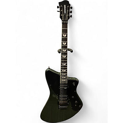 Used Fernandes Vertigo Elite  green and black Solid Body Electric Guitar