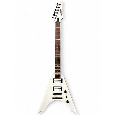 Used Fernandes Vortex X08 White Solid Body Electric Guitar