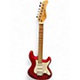 Used Fernandes retro rocket red Solid Body Electric Guitar red