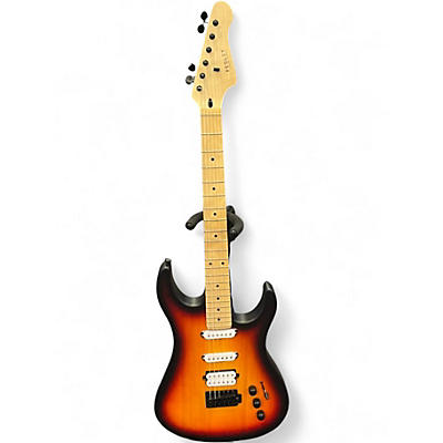 Used Fesley DELUXE EDITION 2 Tone Sunburst Solid Body Electric Guitar