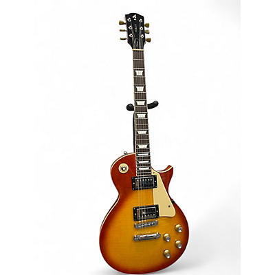 Used Fesley FLP900 2 Color Sunburst Solid Body Electric Guitar