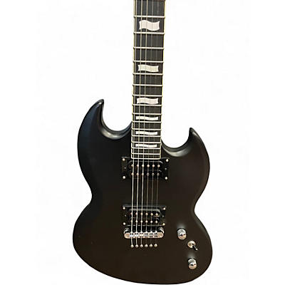 Used Fesley FSG350 Black Solid Body Electric Guitar