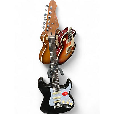 Used Fesley FST1000 GHOST SERIES Black Solid Body Electric Guitar