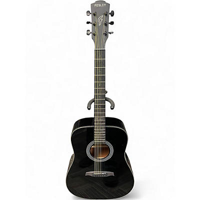 Used Fesley RD60D BLACK Acoustic Guitar