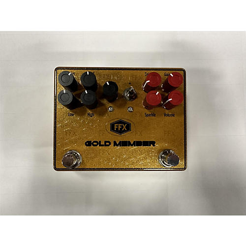 Used Ffx Pedals Gold Member Effect Pedal