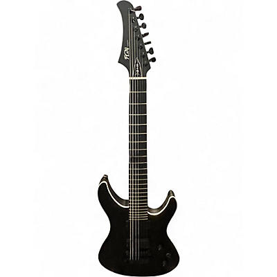 Used Fgn Fujigen J-Standard Mythic 7-String  Ash Trans Black Solid Body Electric Guitar