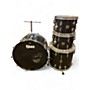 Used Fibes 4 Piece Forte Black Drum Kit Black
