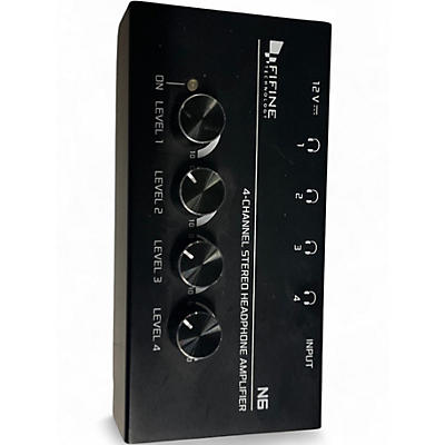 Used Fifine 4 Channel Headphone Amp Keyboard Amp
