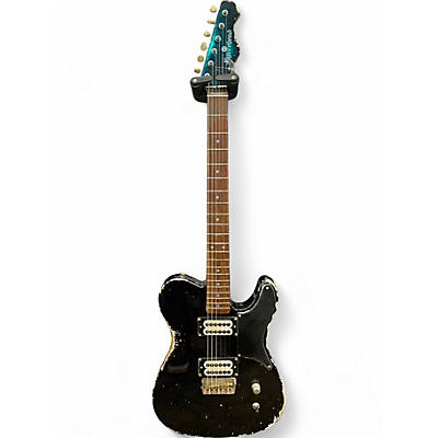 Used Figurehead HH Tele Black Relic Solid Body Electric Guitar