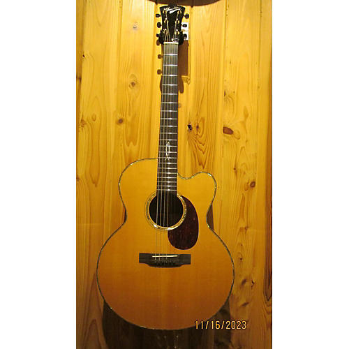 Finocchio Used Finocchio Jumbo Acoustic Natural Acoustic Electric Guitar Natural