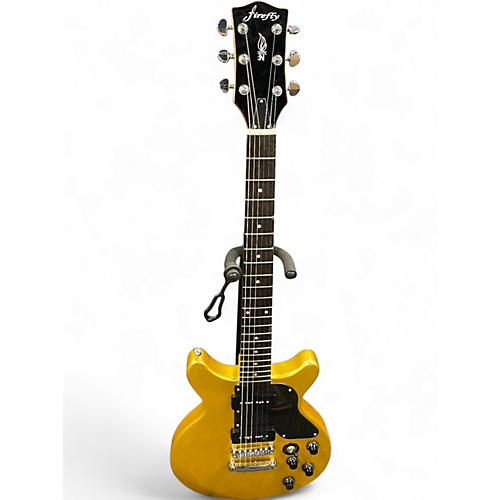 Used Fire Fly JSN Gold Solid Body Electric Guitar Gold