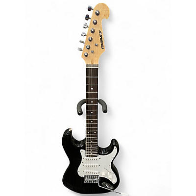 Used Firebrand  3/4th Size Black Solid Body Electric Guitar