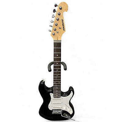 Used Firebrand  3/4th Size  Black Solid Body Electric Guitar