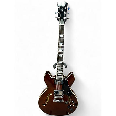 Used Firefly 338 Walnut Hollow Body Electric Guitar