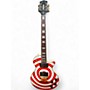 Used Firefly BULLSEYE White Solid Body Electric Guitar White