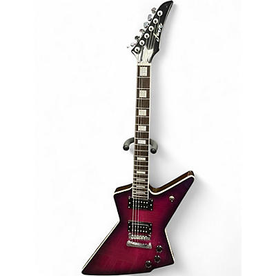Used Firefly CLASSIC Purple Solid Body Electric Guitar