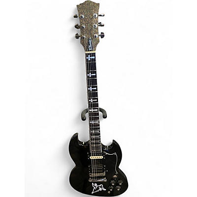 Used Firefly Classic Black Solid Body Electric Guitar