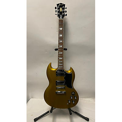 Firefly Used Firefly Classic Gold Sparkle Solid Body Electric Guitar