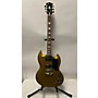 Used Firefly Used Firefly Classic Gold Sparkle Solid Body Electric Guitar gold sparkle