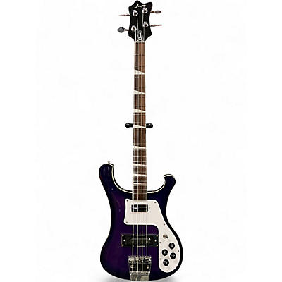 Used Firefly Classic Series 4003 Style Purple Burst Electric Bass Guitar