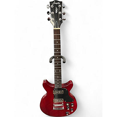 Used Firefly DC P90 Red Solid Body Electric Guitar