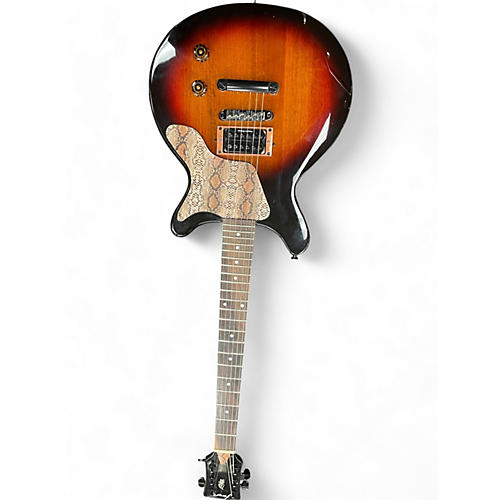 Used Firefly DOUBLE CUTAWAY SNAKE-THEMED SUNBURST Solid Body Electric Guitar SNAKE-THEMED SUNBURST