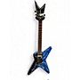 Used Firefly Dimebag Blue Lightning  Solid Body Electric Guitar Blue Lightning