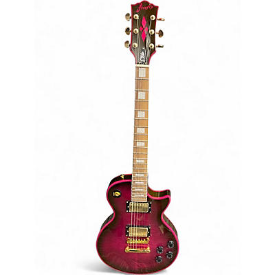Used Firefly ELITE BAT PINK BURST Solid Body Electric Guitar