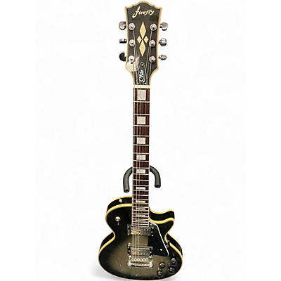 Used Firefly ELITE LP STYLE Trans Black Solid Body Electric Guitar