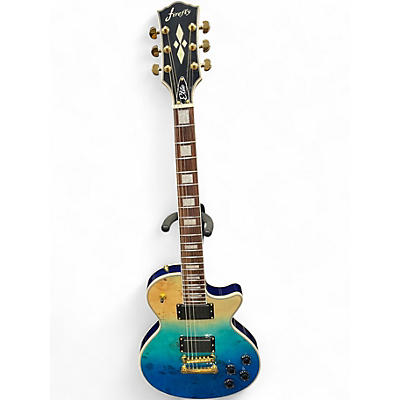 Used Firefly ELITE Ocean Blue Burst Solid Body Electric Guitar