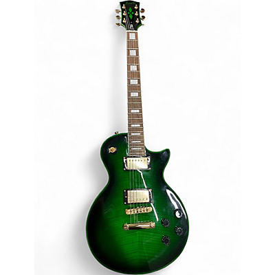 Used Firefly Elite Green Solid Body Electric Guitar