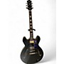 Used Firefly FF338 Black Hollow Body Electric Guitar Black