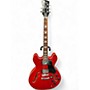 Used Firefly FF338 Red Hollow Body Electric Guitar Red