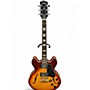 Used Firefly FF338 Sunburst Hollow Body Electric Guitar Sunburst