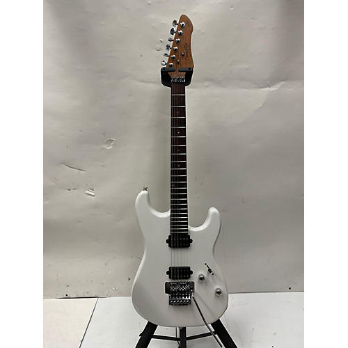 Used Firefly FFFR Elite White Solid Body Electric Guitar White