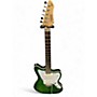 Used Firefly FFJA Trans Green Solid Body Electric Guitar Trans Green