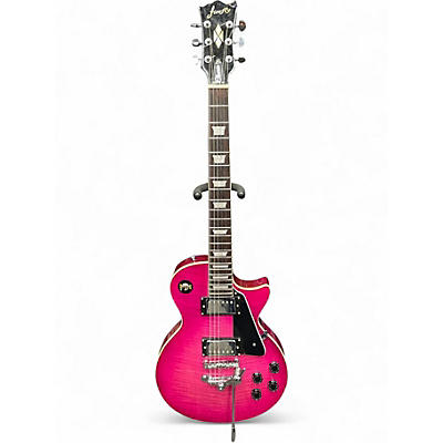 Used Firefly FFLP Classic Pink Solid Body Electric Guitar