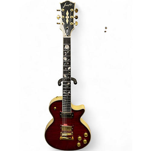 Used Firefly FFLP ELITE RED Solid Body Electric Guitar RED