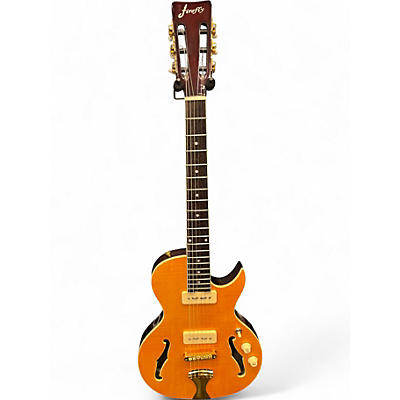 Used Firefly FFLS Honey Blonde Hollow Body Electric Guitar