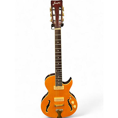 Used Firefly FFLS Honey Blonde Hollow Body Electric Guitar Honey Blonde