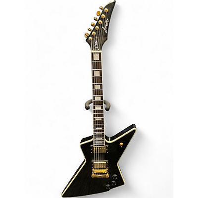 Used Firefly FFLX Black Solid Body Electric Guitar