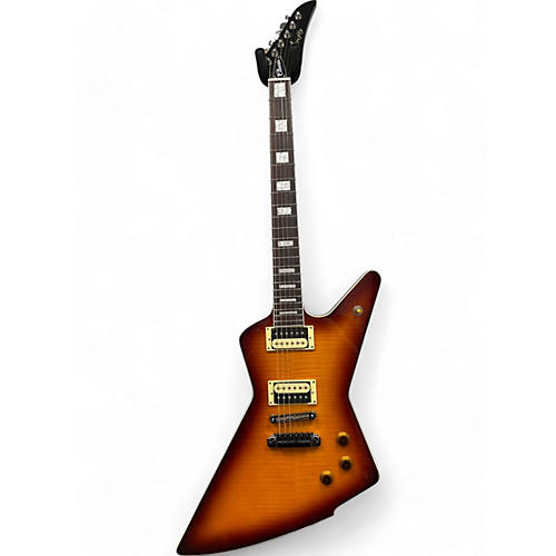 Firefly Used Firefly FFLX Cherry Sunburst Solid Body Electric Guitar Cherry Sunburst