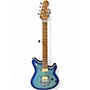 Used Firefly FFMN Pure Series Trans Blue Solid Body Electric Guitar Trans Blue